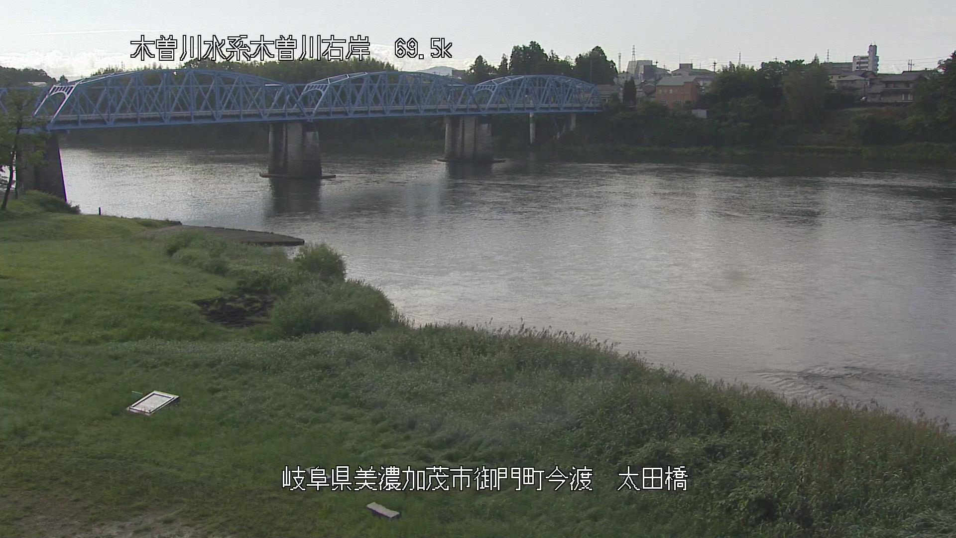 木曽川(今渡)太田橋 - 2025/06/04 07:05